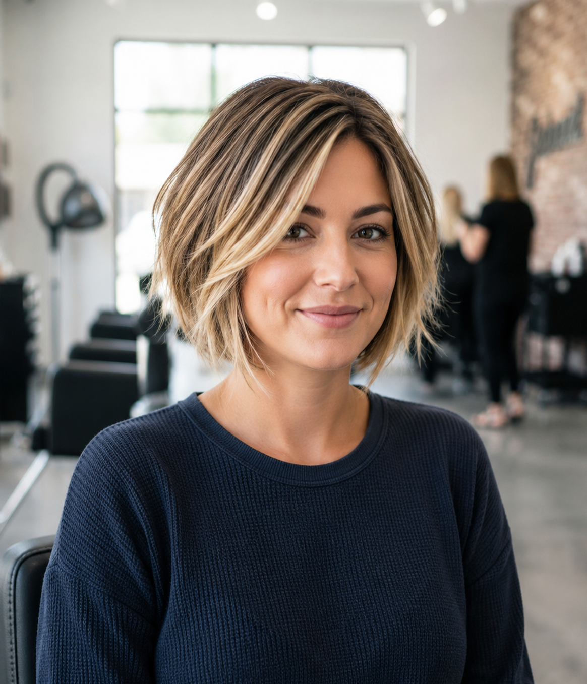 Client hair photo